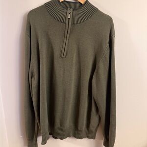 Structure Quarter Zip Sweater XXL